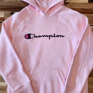 Pink champion sweatshirt